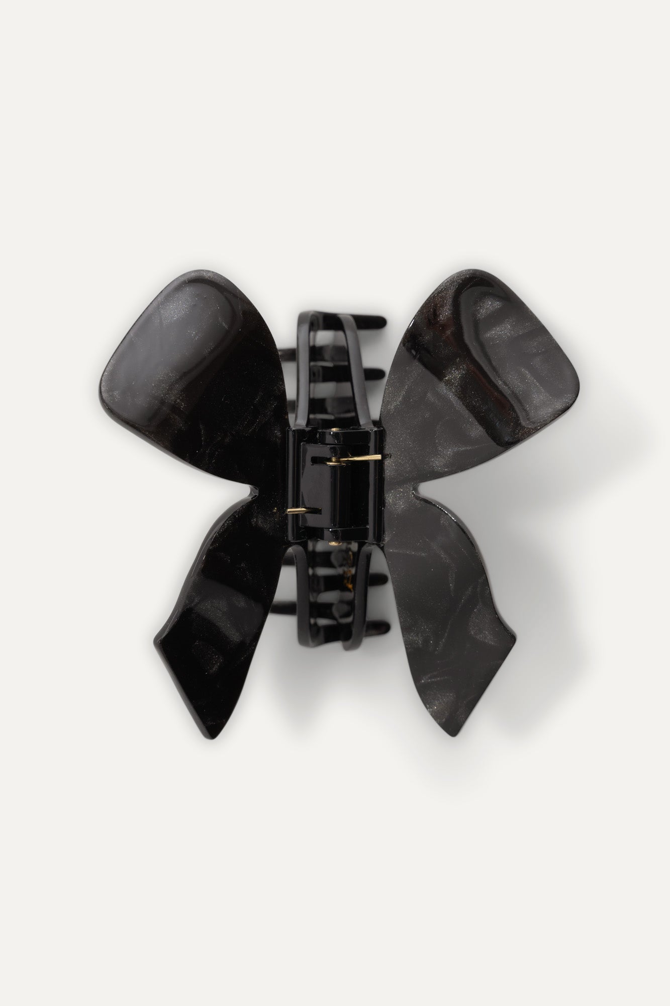 MLE Bow Hair Claw in Black