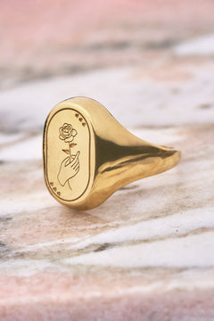 Aphrodite Signet Ring