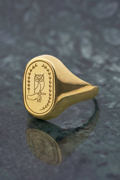 Athena Signet Ring