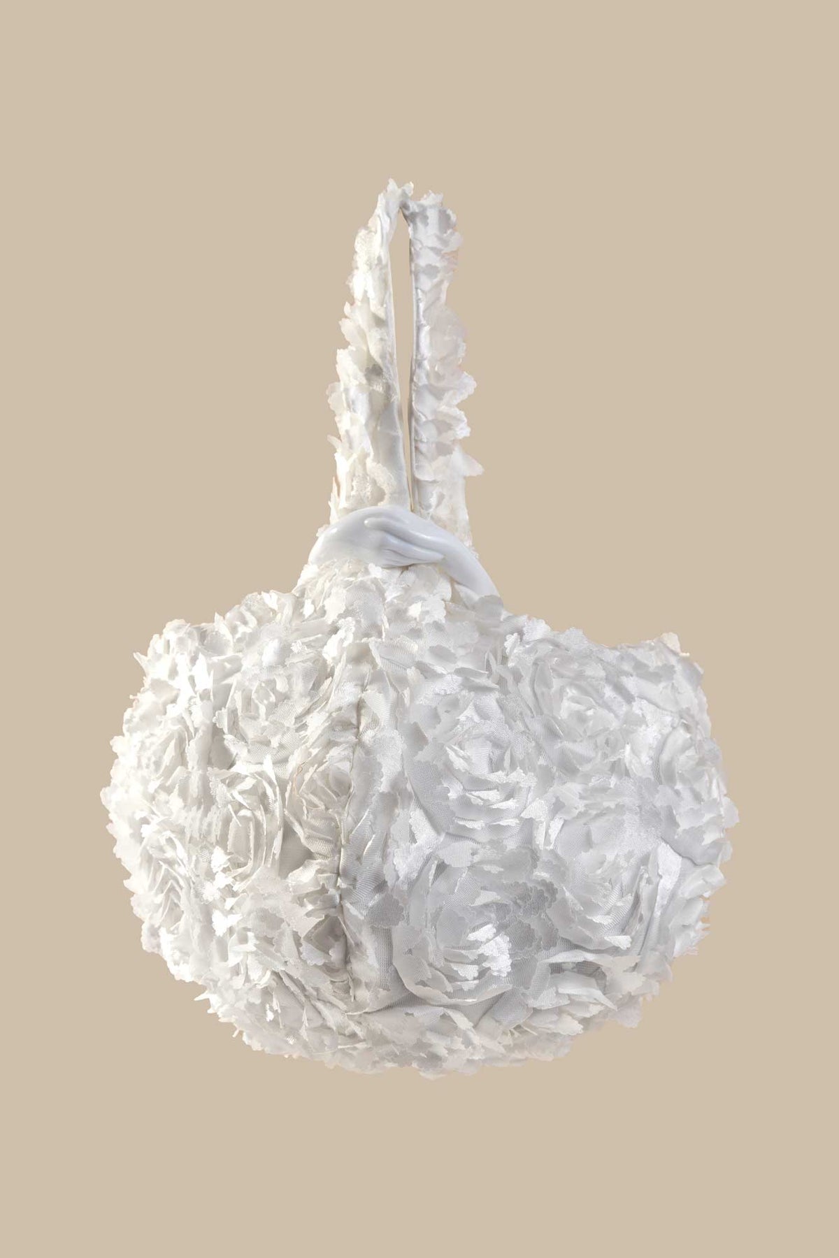 Cream Ruffle Handbags Bridal Handbags – MLE