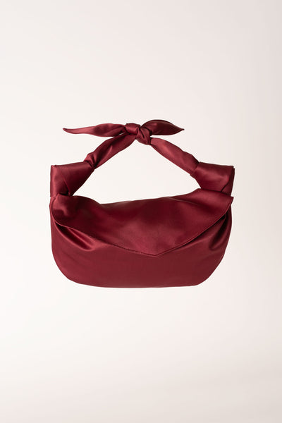 [ KIRSH ]★CHERRY SATIN HOTFIX MINI HANDBAG mle-nodo-mini-clutch-bag-